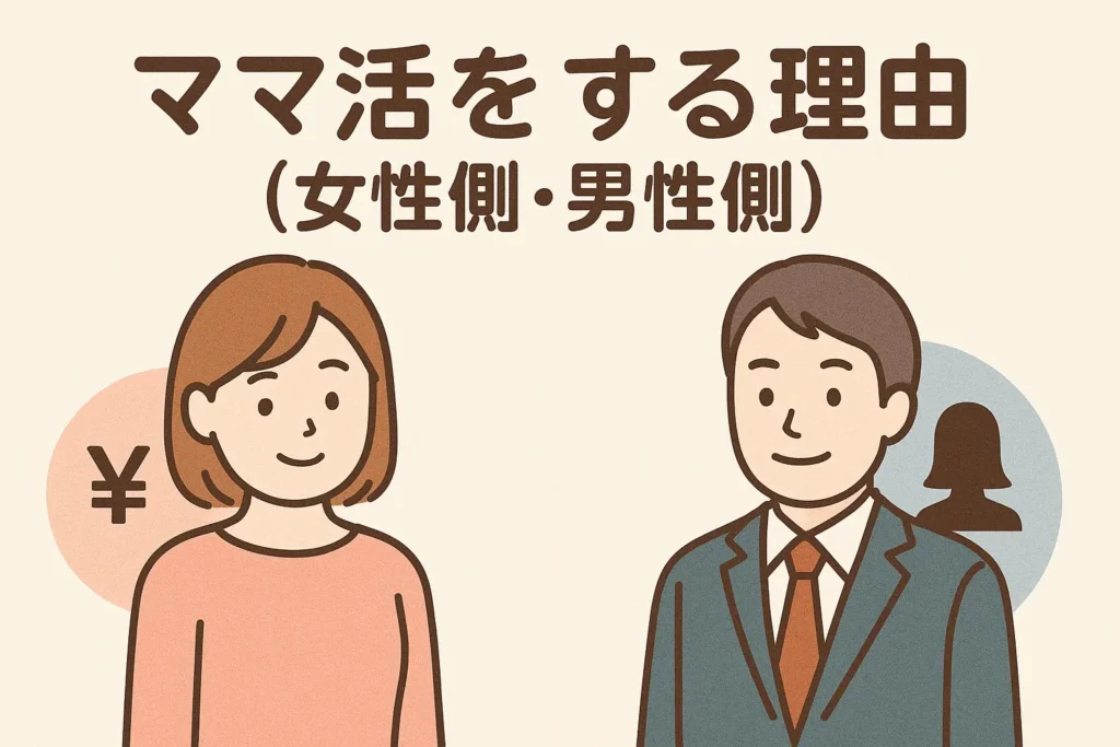 ママ活をする理由